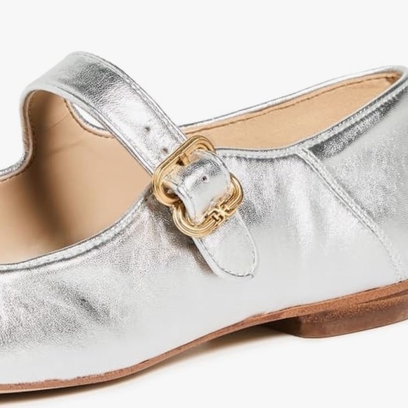 Sam Edelman silver Women's Michaela Mary Jane Flats - Picture 3 of 7